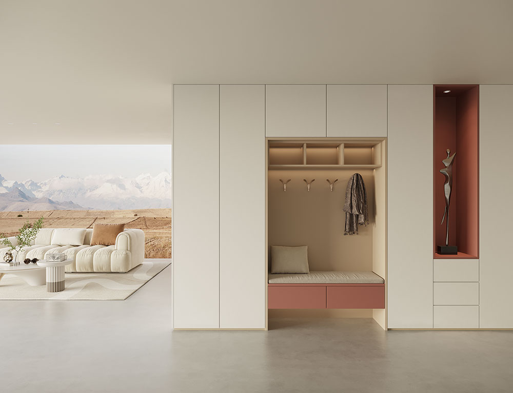 莫蘭迪系列-玄關(guān)柜